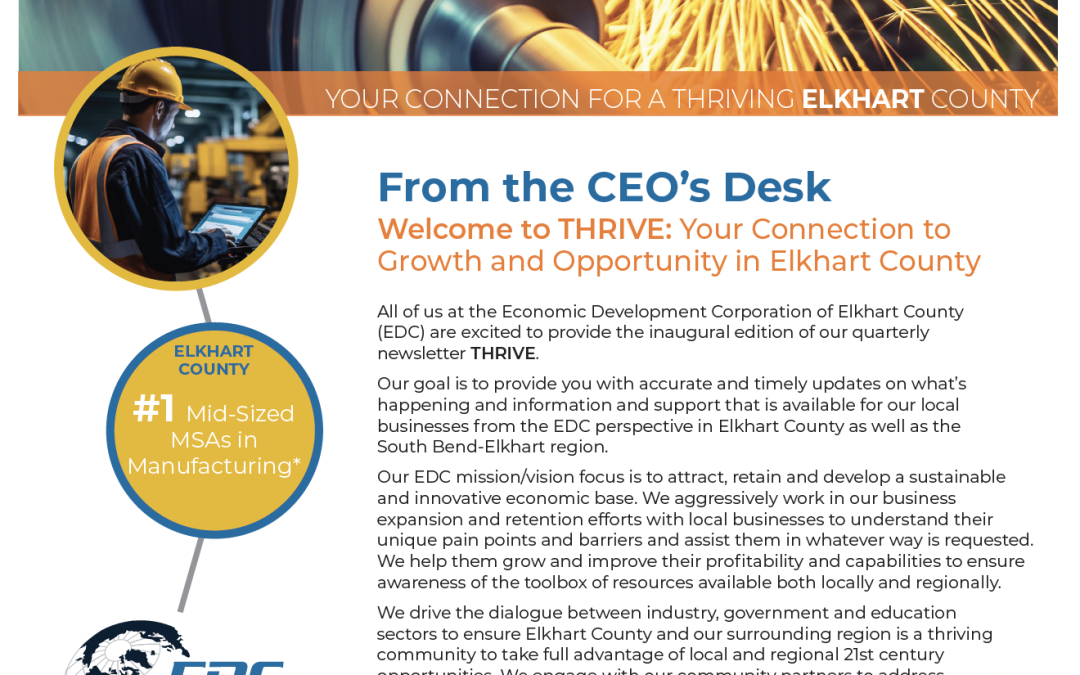 EDC Thrive Newsletter Q1-2025